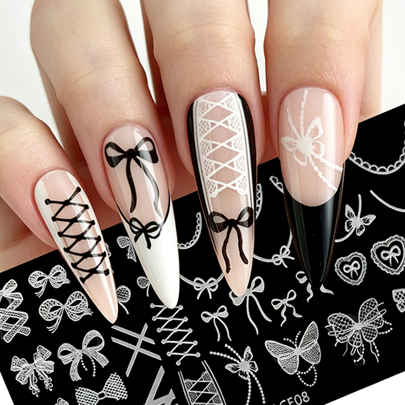 3D Printing Templates Free - 12*6cm 3D French Lace Bow Tie