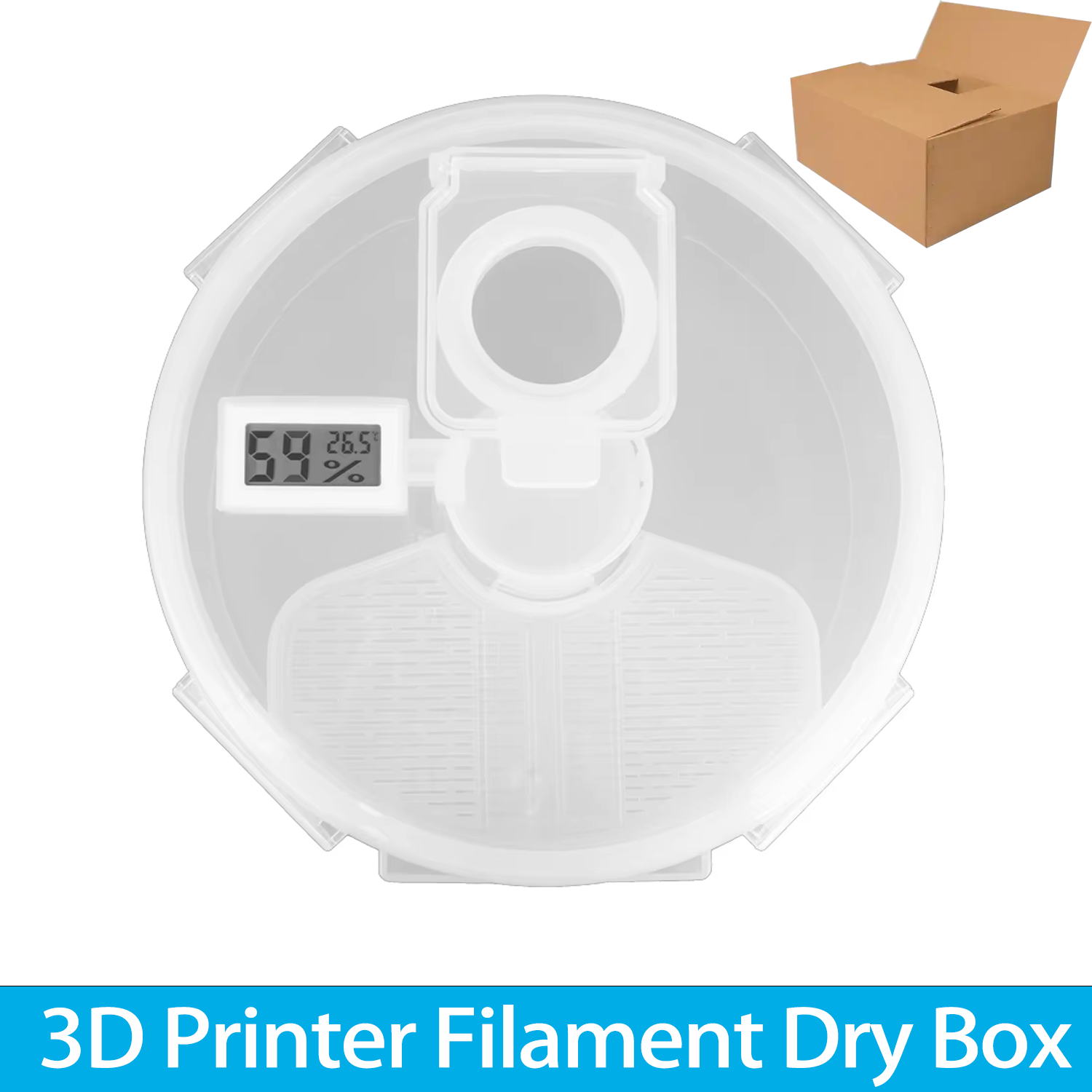 3D Printing Deck Box - 3D Printer 1KG PLA Filament Box