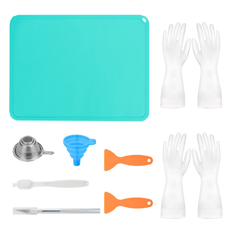 3D Printing House Machine - Resin 3D Printer Accessories Silicone Foldable