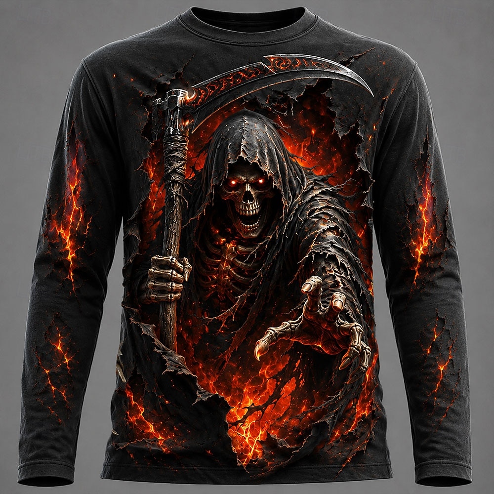 Halloween Men 3D Graphic Print - 3D Printing Service ulasan dan harga