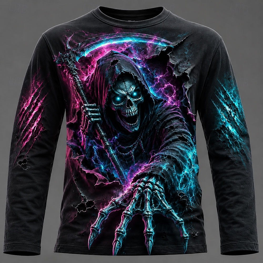 Halloween Men 3D Graphic Print - 3D Printing Service ulasan dan harga