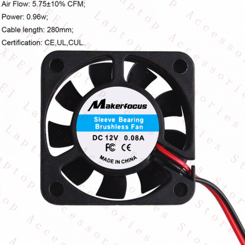 F 4X 12V Laptop 3D Printer DVR - Cooling Fan 40Mm 3D ulasan dan harga