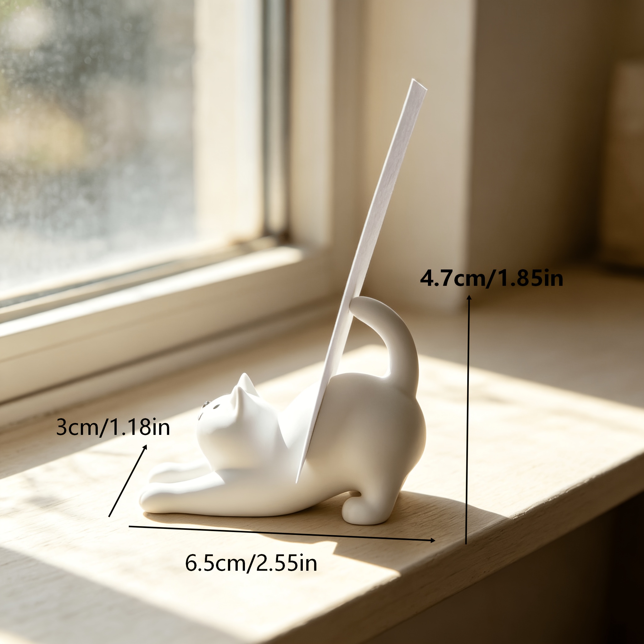 Multifunctional Cute Cat Stick - 3D Printing Card ulasan dan harga