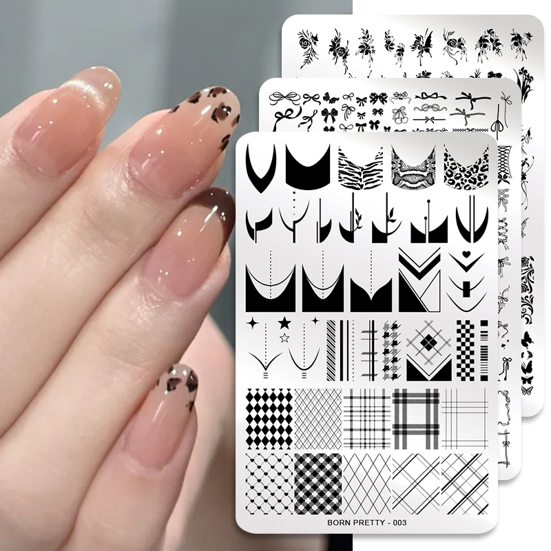 BORN PRETTY Leaves Flower Nail - 3D Printing Templates Free ulasan dan harga