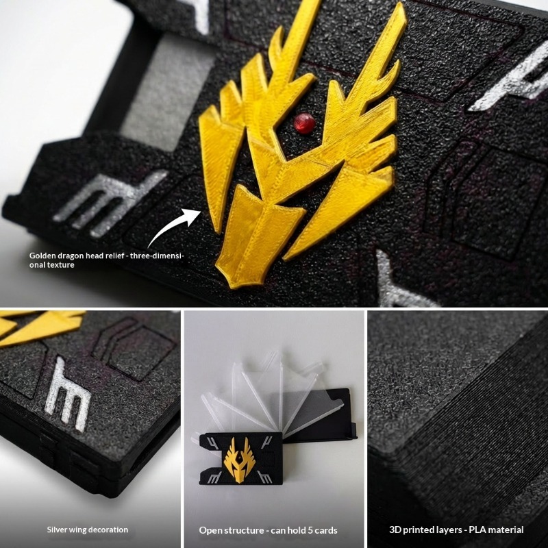 Kamen Rider Ryuki 3D Printed C - 3D Printing Card ulasan dan harga