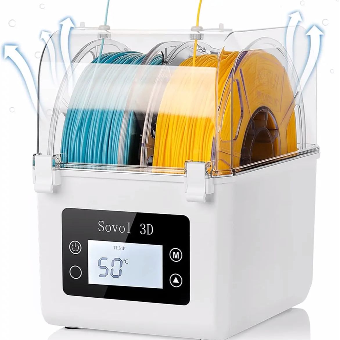 Sovol Filament Dryer 2023, SH0 - 3D Printing Deck Box ulasan dan harga