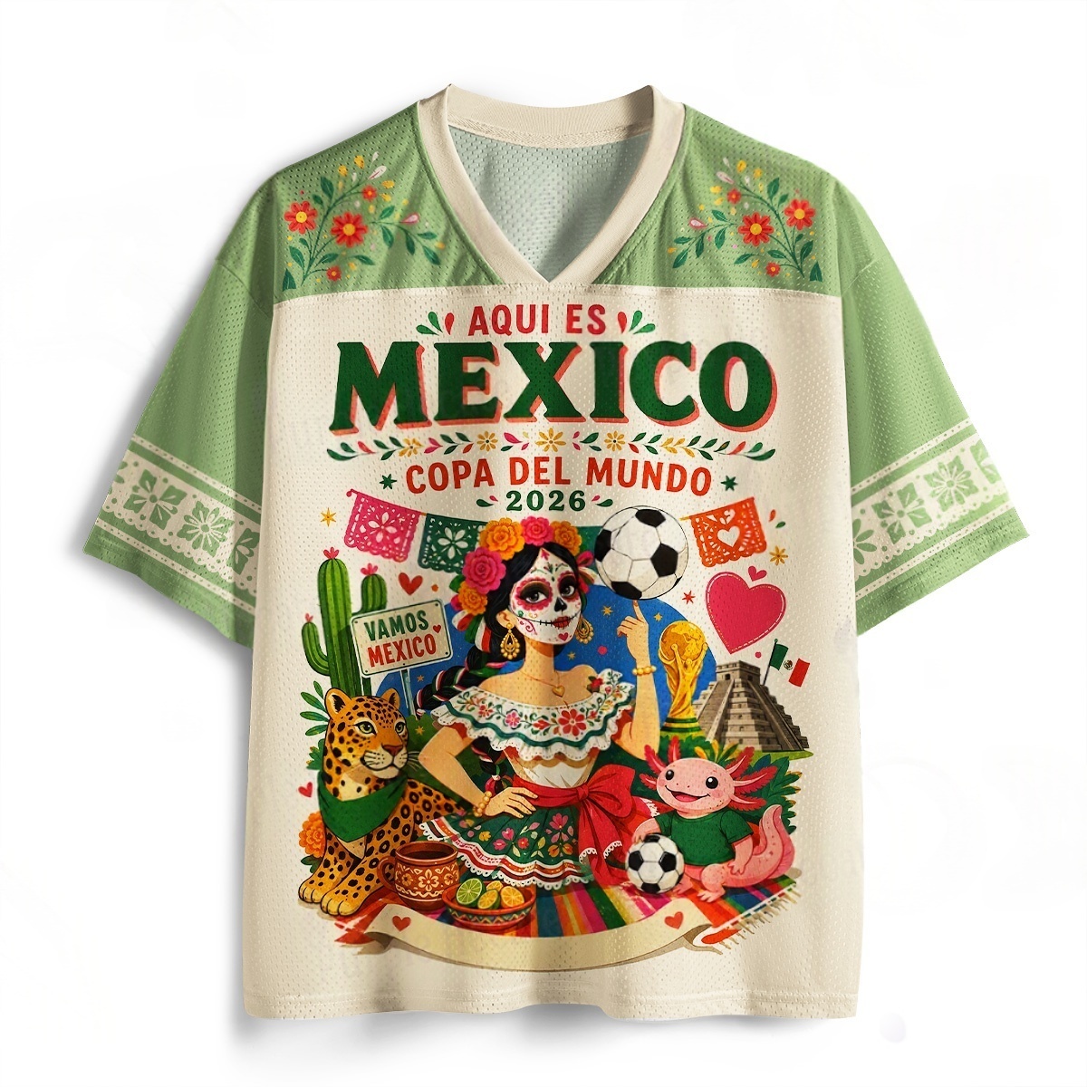Retro Mexican Folk Style Footb - 3D Printing Service ulasan dan harga