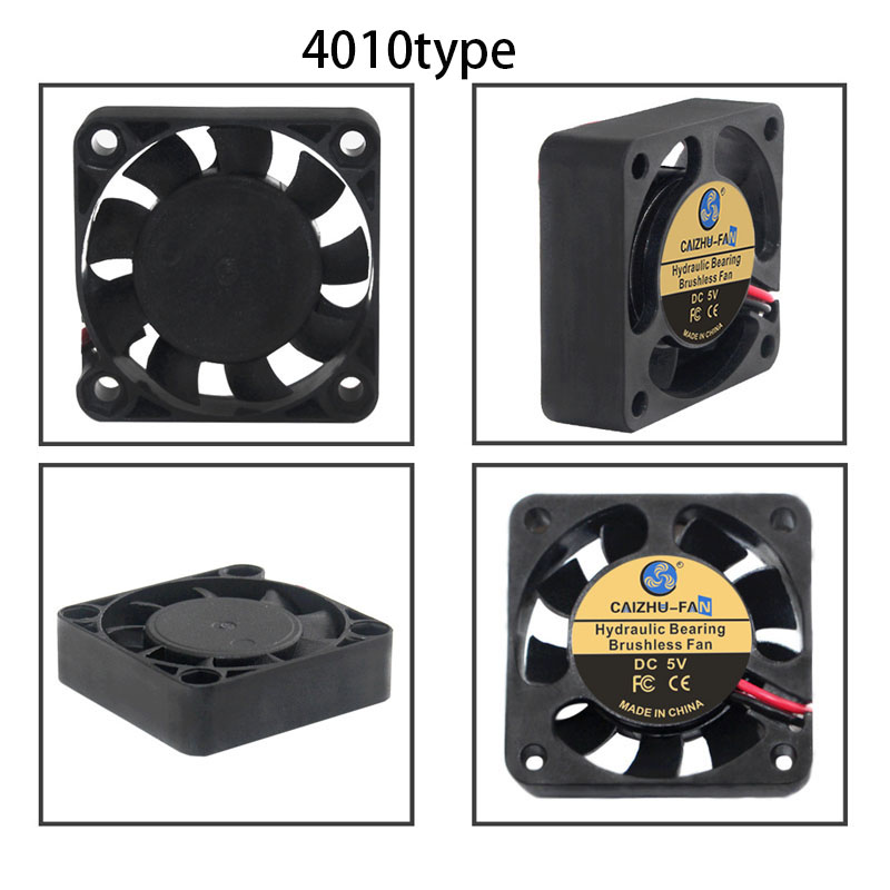 4010 Cooling Fan 2pin 4CM DC 5 - Cooling Fan 40Mm 3D ulasan dan harga