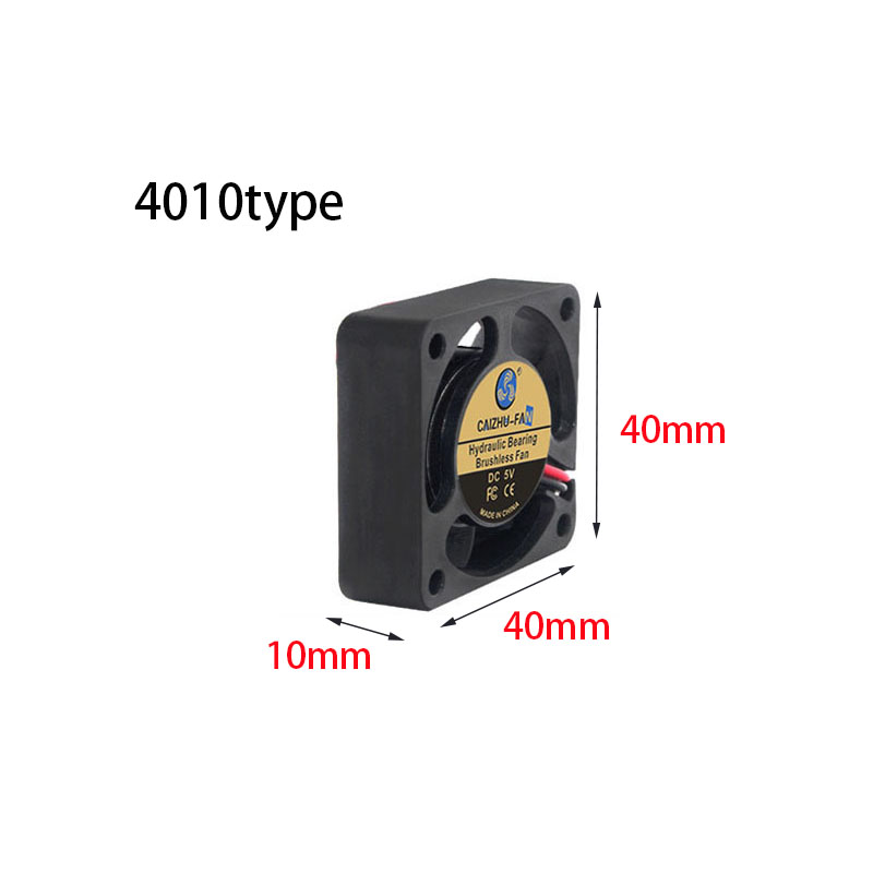4010 Cooling Fan 2pin 4CM DC 5 - Cooling Fan 40Mm 3D ulasan dan harga