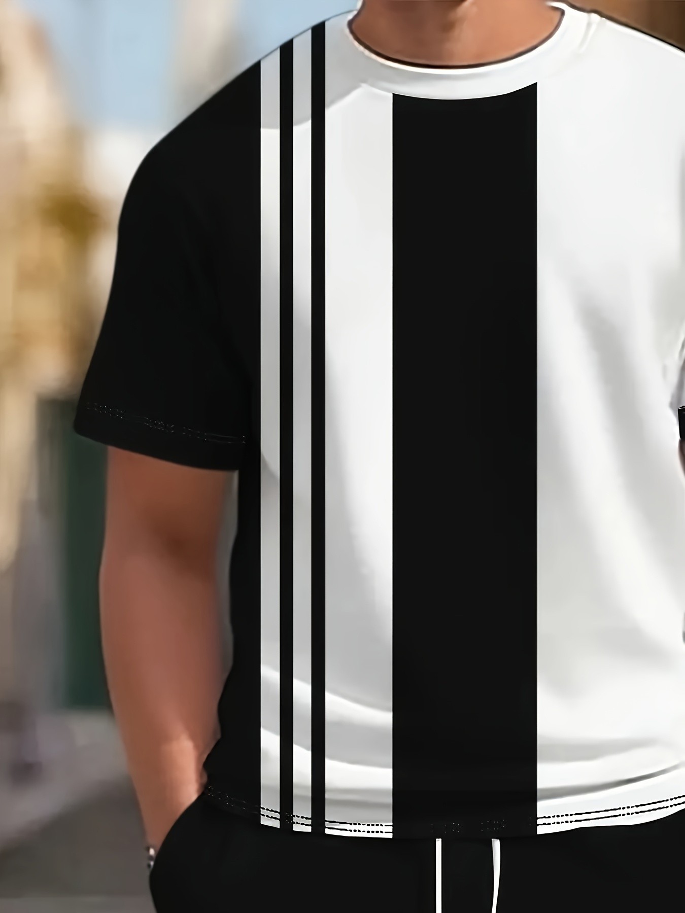 2026 Summer New Men's Short-Sl - 3D Printing Custom ulasan dan harga