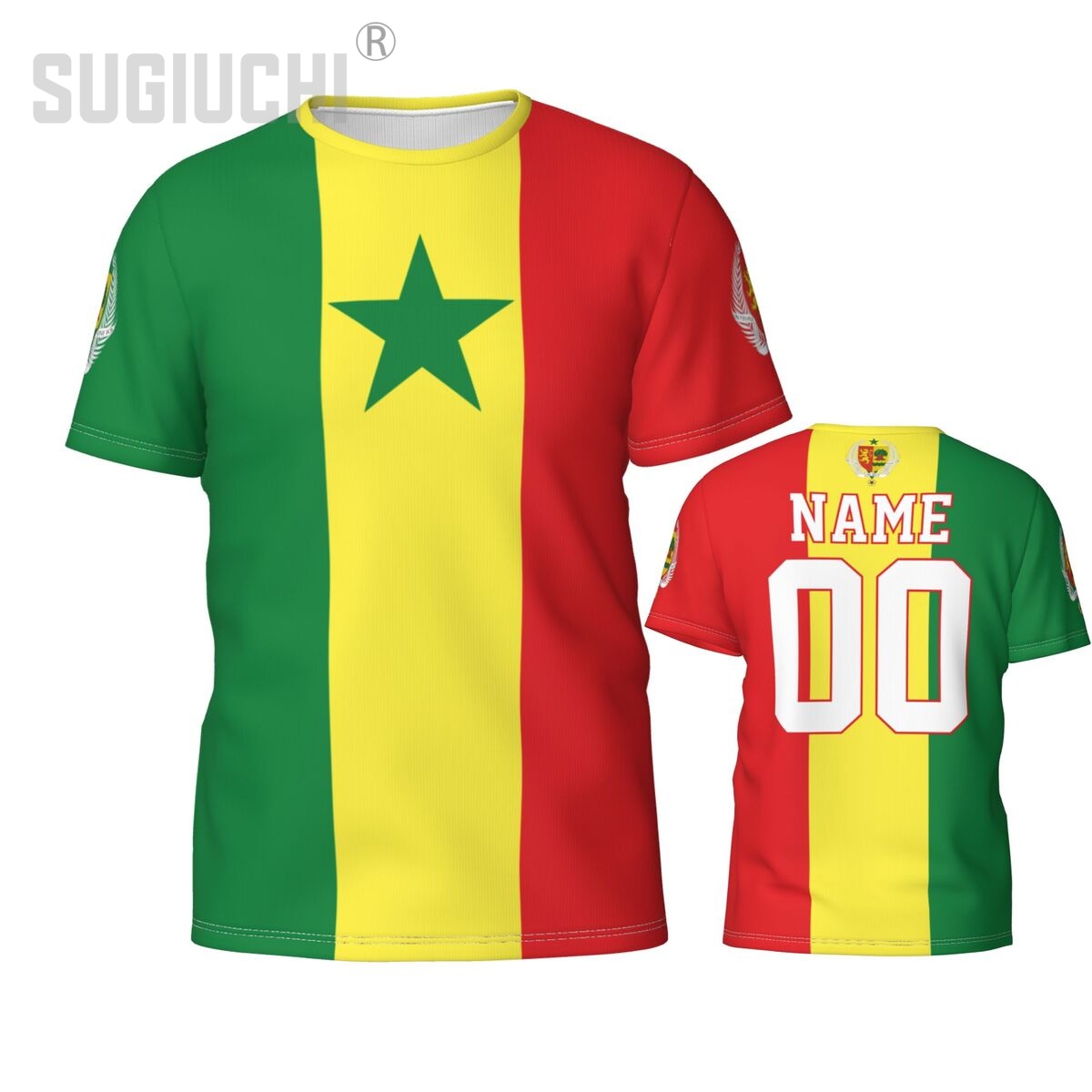 Custom Name Number Senegal Fla - 3D Printing Service ulasan dan harga