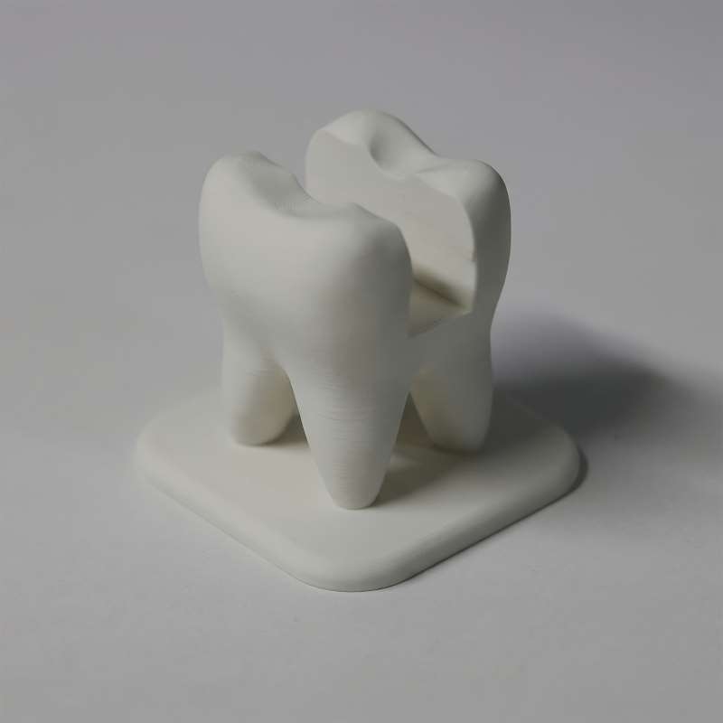 3D Printed Tooth Shaped Busine - 3D Printing Card ulasan dan harga