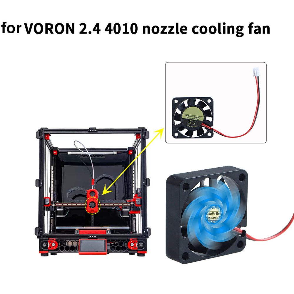 4010 Hydraulic Exhaust Fan Coo - Cooling Fan 40Mm 3D ulasan dan harga